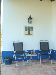 Casa Andorinha - A Shady Corner.