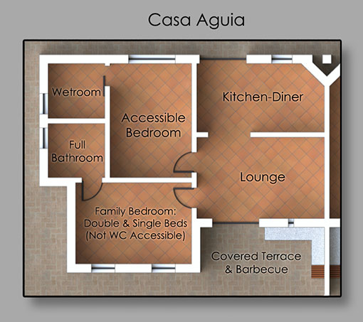 Casa Aguia - Floorplan